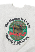 Vintage Hanes "The Moose Is Loose At The Mangy Moose" Sweatshirt (1990s)