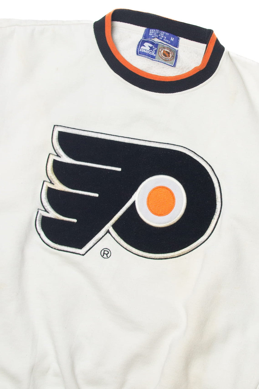 Vintage  Starter Philadelphia Flyers Logo Sweatshirt (1990s)