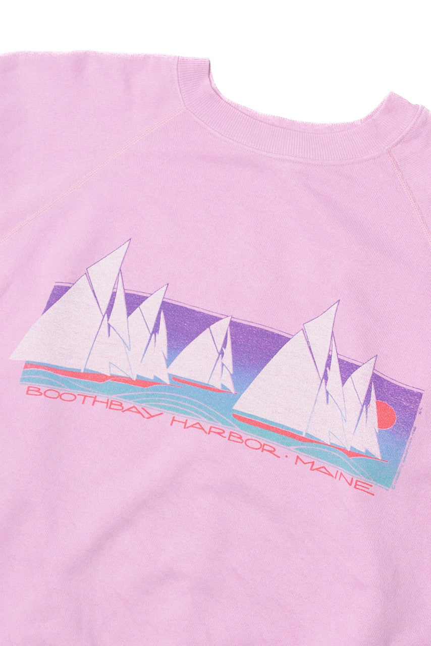 Vintage "Boothbay Harbor, Maine" Hanes Sweatshirt (1980s)