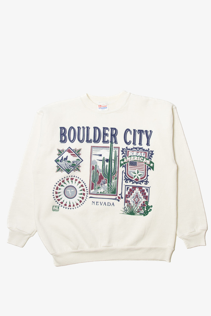 Vintage "Boulder City, Nevada" Hanes Sweatshirt (1990s)