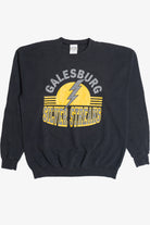 Vintage Galesburg "Silver Streaks" Lightning Sweatshirt (1990s)