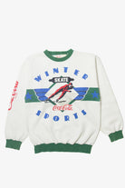 Vintage Coca-Cola "Winter Sports" Sweatshirt (1980s)