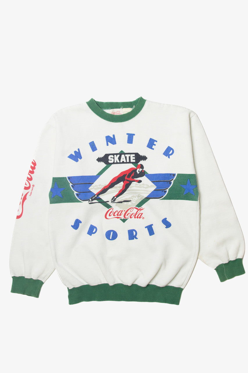 Vintage Coca-Cola "Winter Sports" Sweatshirt (1980s)