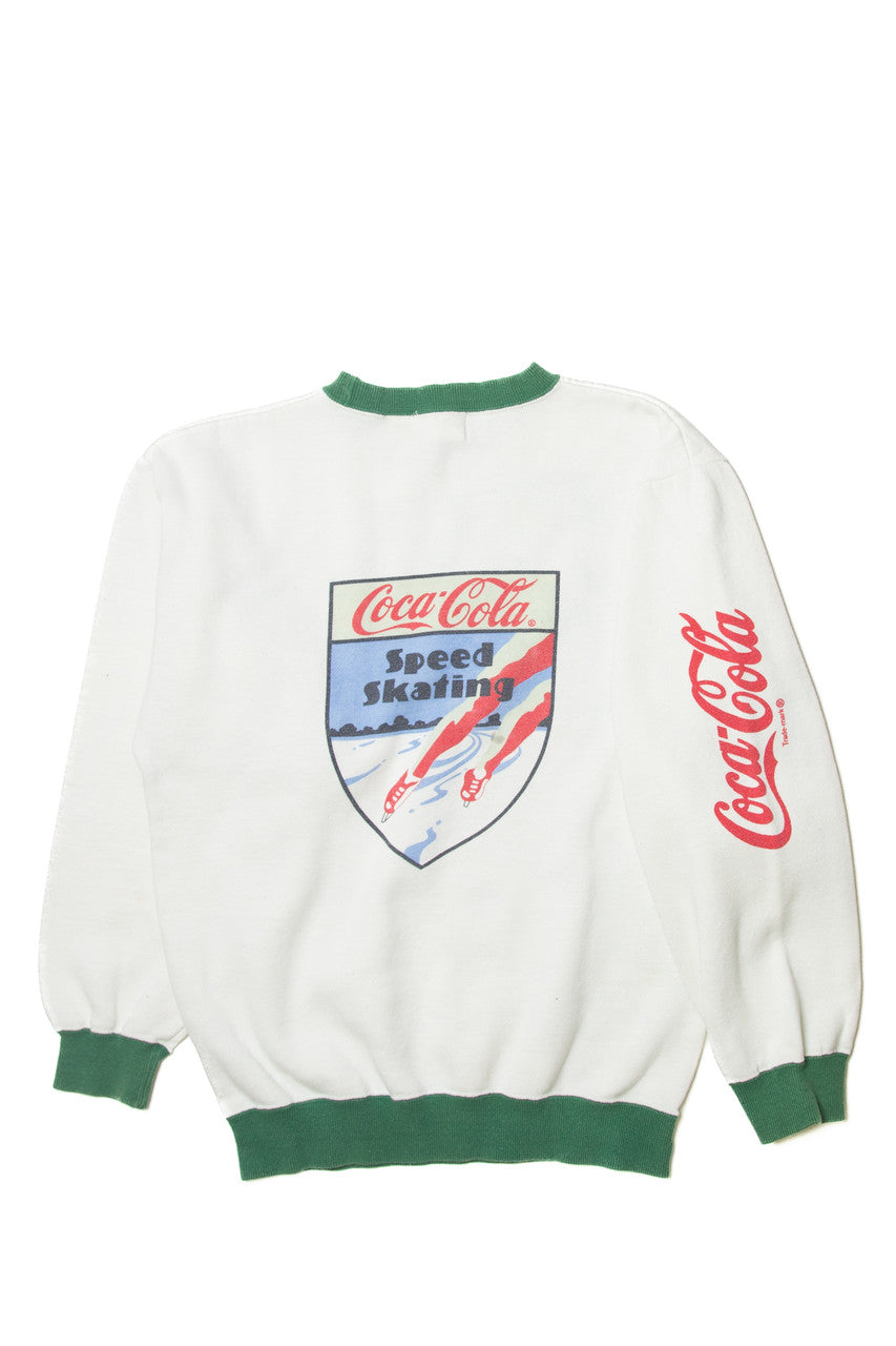 Vintage Coca-Cola "Winter Sports" Sweatshirt (1980s)