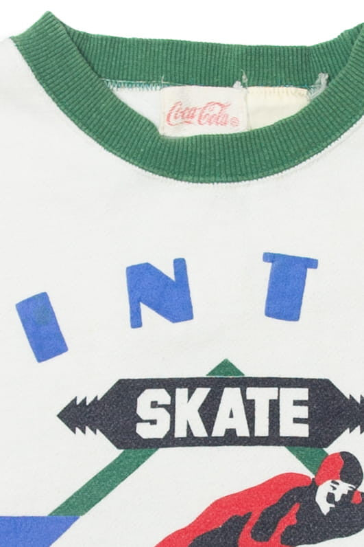 Vintage Coca-Cola "Winter Sports" Sweatshirt (1980s)