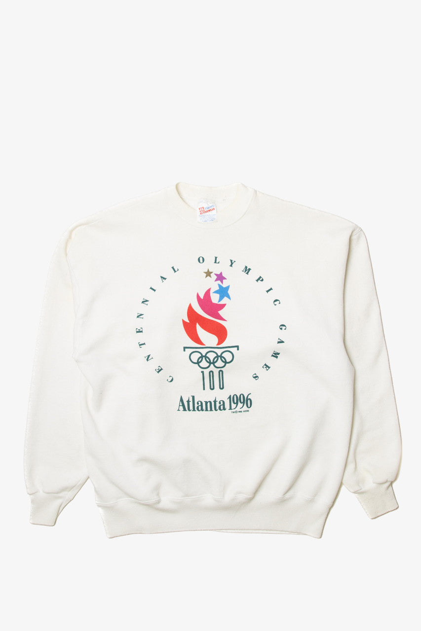 Vintage "Centennial Olympic Games" Hanes Sweatshirt (1990s)