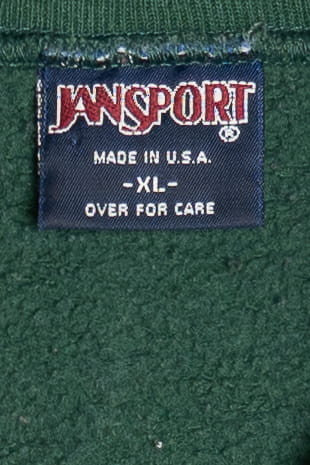 Vintage "Marquette" Tackle Twill Applique Sweatshirt (1990s)