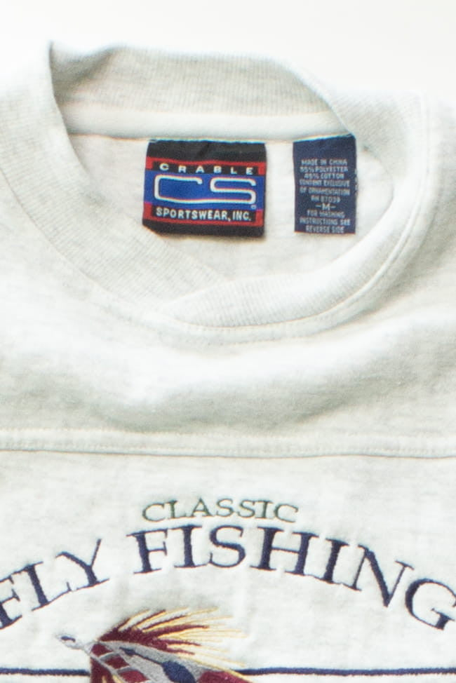 Vintage Classic Fly Fishing Sweatshirt (1990s)