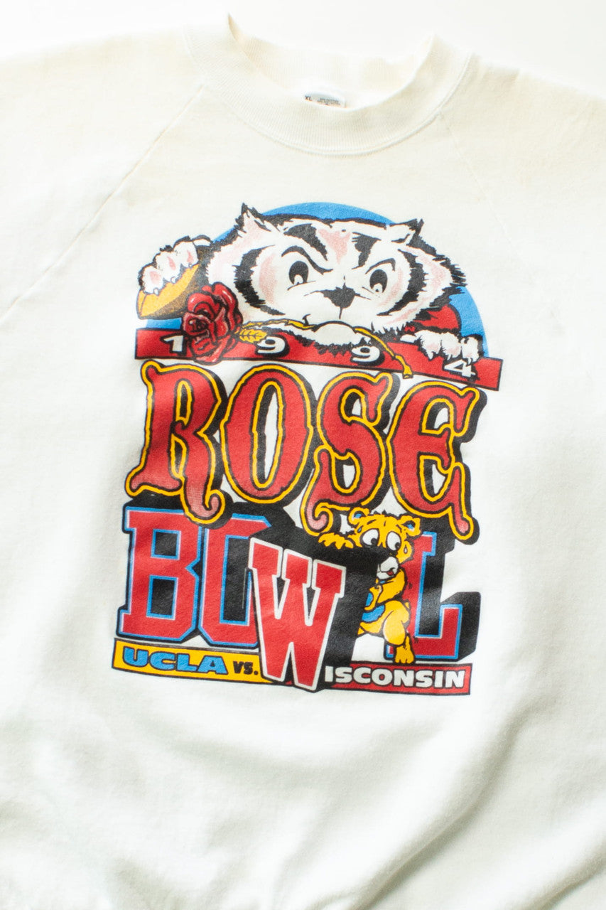 Vintage UCLA vs. Wisconsin Rose Bowl Sweatshirt (1994)