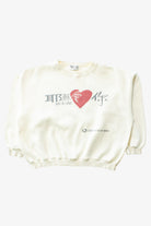 Vintage Japanese "God Is Love" Cropped Sweatshirt (2000s)