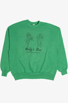 Vintage Kelly's Bar Downtown Kilmanagh Irish Leprechauns Sweatshirt (1990s)