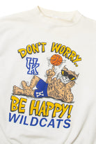 Vintage Wildcats "Don't Worry.. Be Happy" Sweatshirt (1980s)