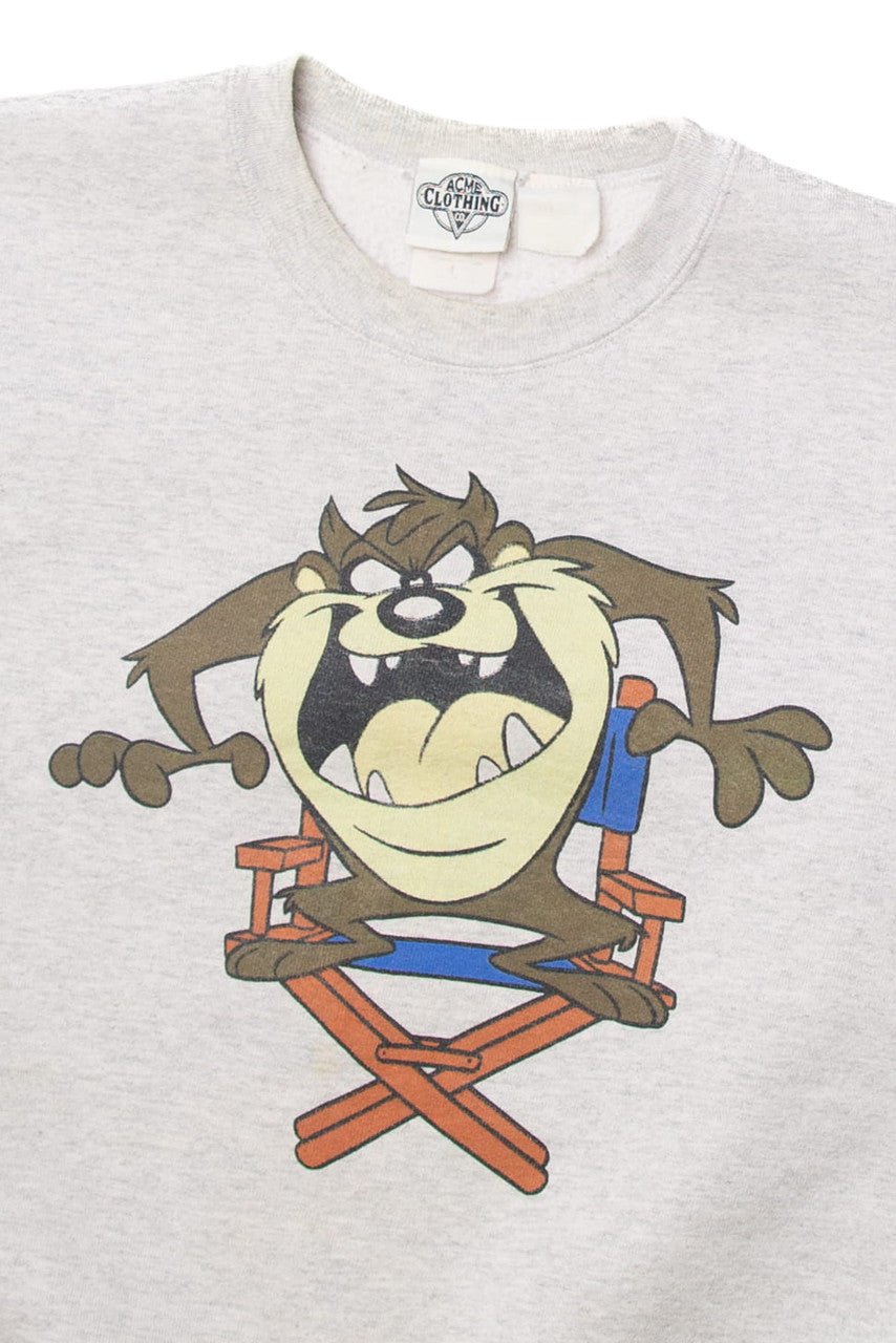 Vintage Taz Front/Back Sweatshirt (1990s)