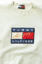 Vintage Gray Bootleg Tommy Hilfiger Sweatshirt (1990s)