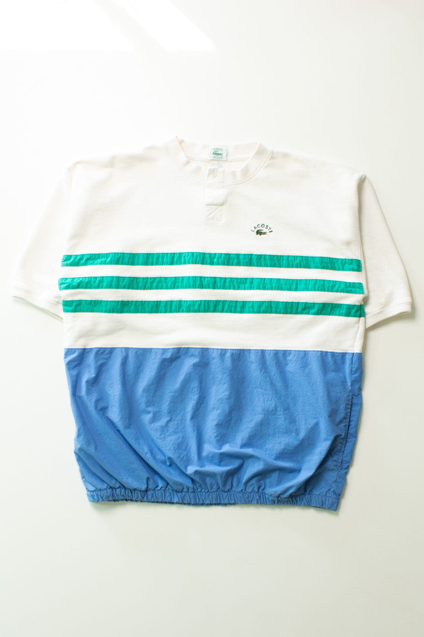 Vintage Lacoste Short Sleeve Sweatshirt (1990s)