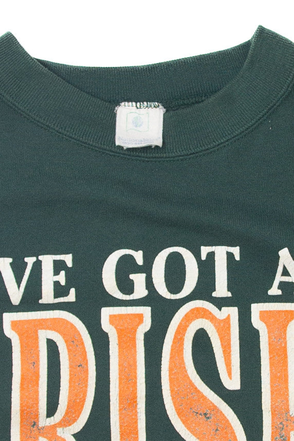 Vintage "I've Got An Irish Attitude" Sweatshirt (1990s)