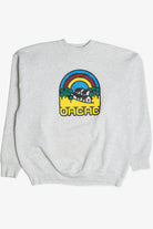 Vintage "OACAC" Rainbow Logo Sweatshirt (1990s)