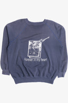 Vintage "Riga Forever In My Heart" Latvia Lightweight Raglan Sweatshirt (1990s)