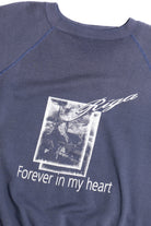 Vintage "Riga Forever In My Heart" Latvia Lightweight Raglan Sweatshirt (1990s)