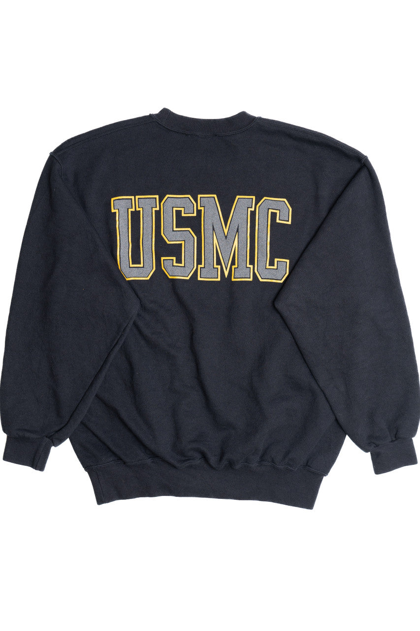 "United States Marine Corps" USMC Reflective Sweatshirt