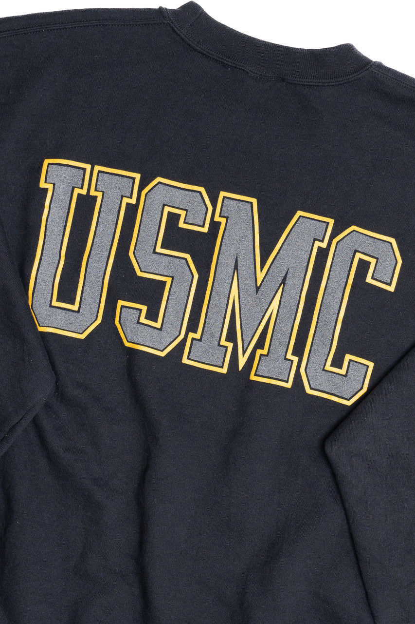 "United States Marine Corps" USMC Reflective Sweatshirt