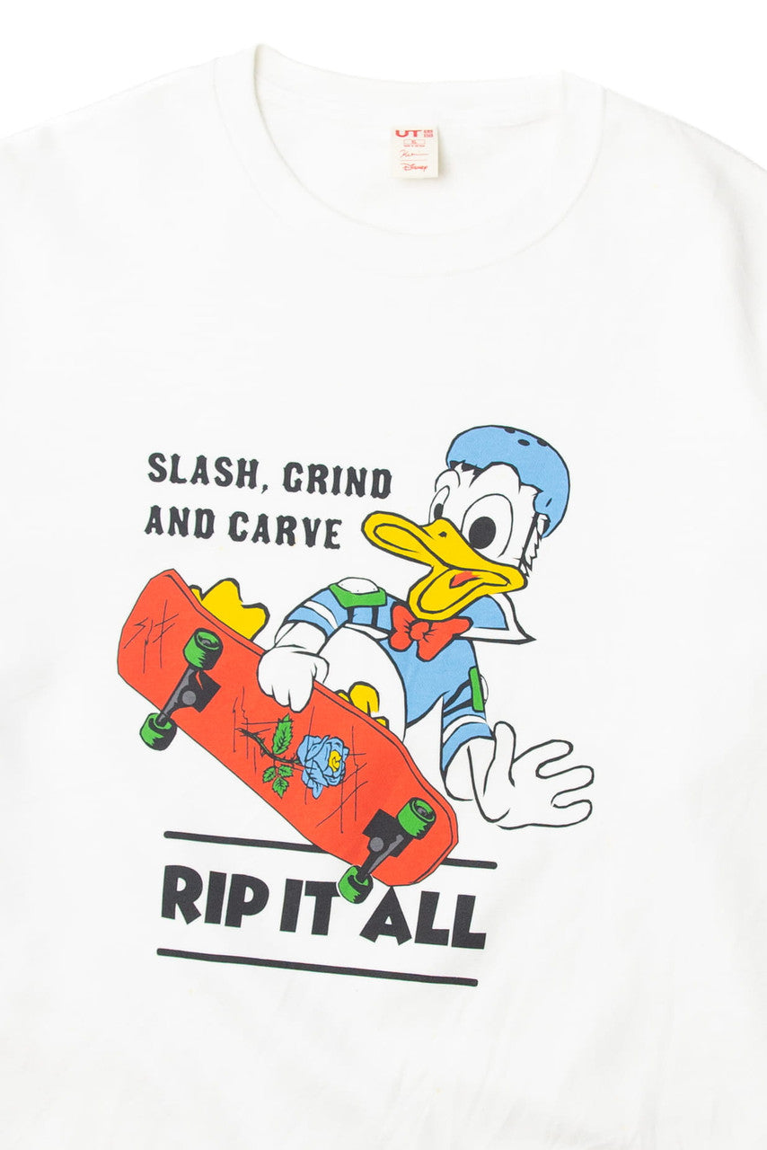 Vintage Donal Duck Skateboarding Sweatshirt (1990s)
