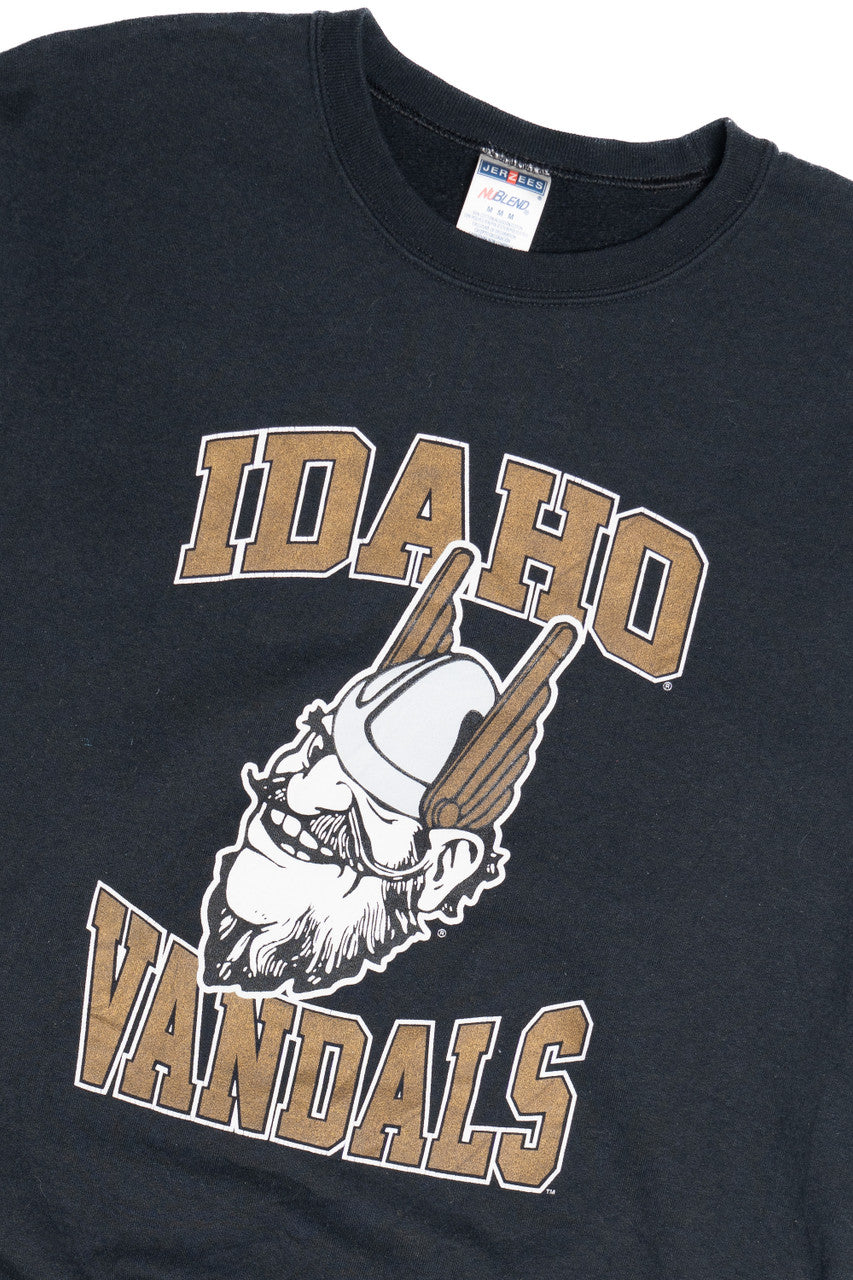 Vintage "Idaho Vandals" Mascot Sweatshirt (1990s)