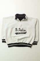 Vintage No Problem Layered Turtleneck Sweatshirt (1990s)