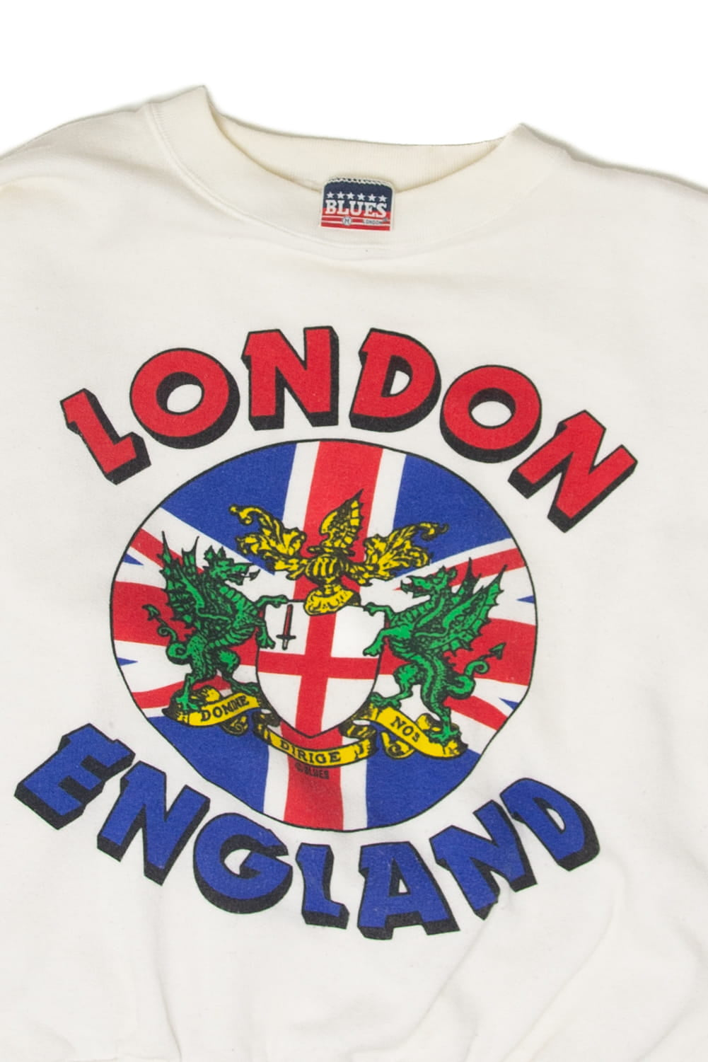 Vintage  "London England" Blues Sweatshirt