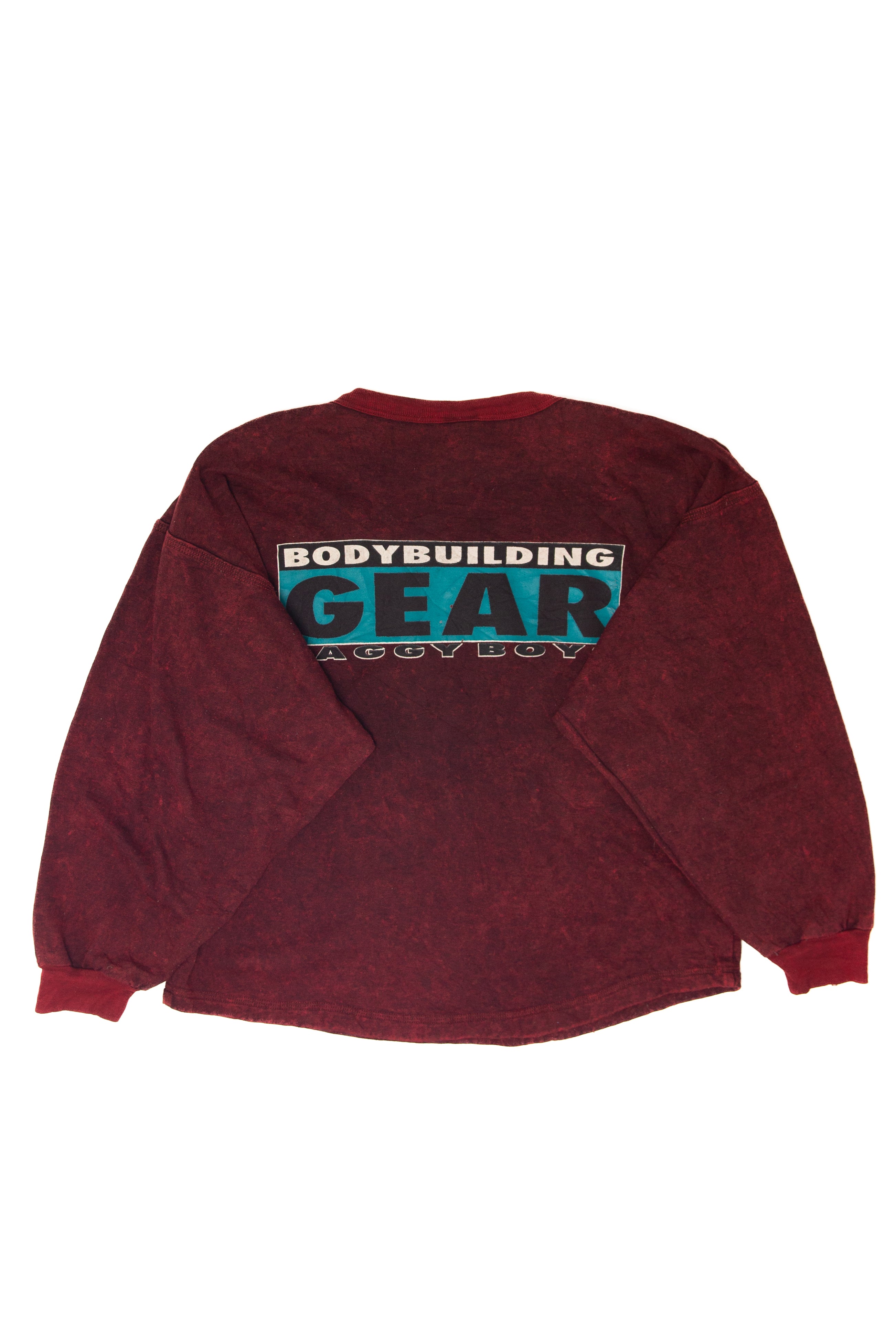 Vintage  Baggy Boys Bodybuilding Gear Sweatshirt