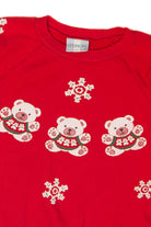 Vintage  Spumoni Bears And Snowflakes Sweatshirt