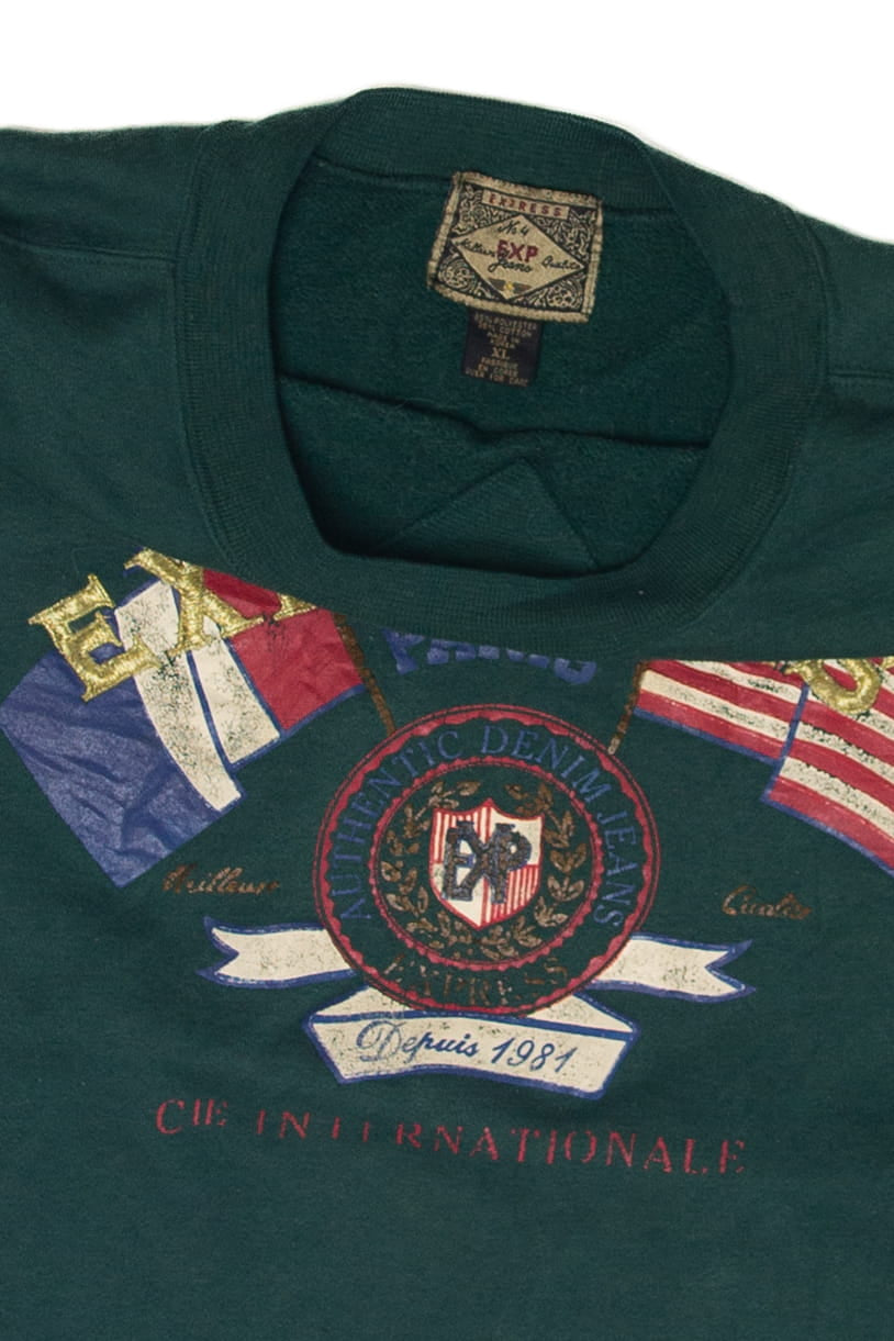 Vintage  Express Jean Paris Sweatshirt