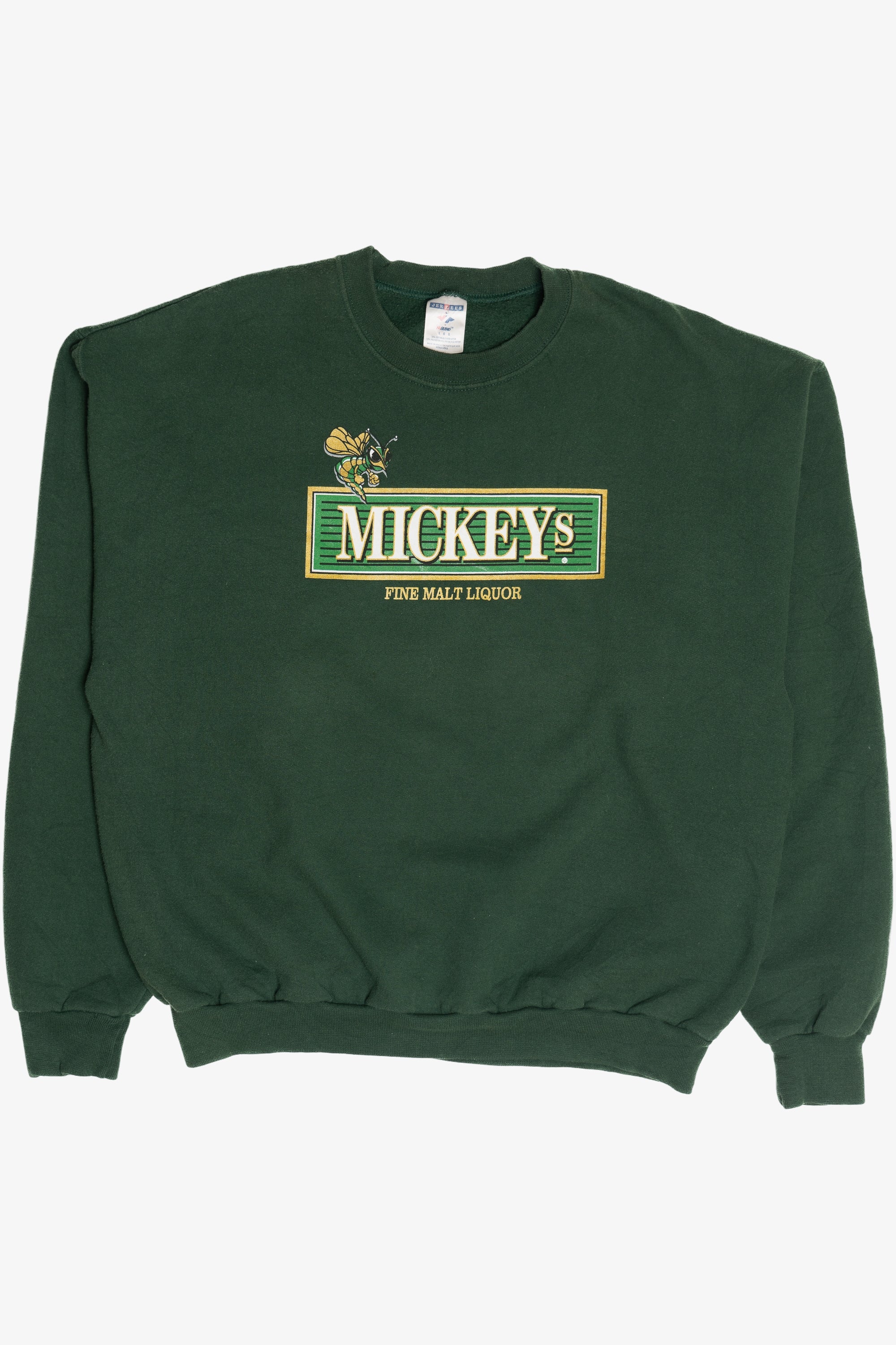 Vintage Mickeys Fine Malt Liquor Beer Logo Sweatshirt (1990s)
