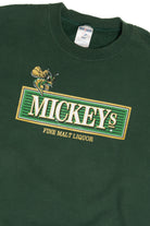 Vintage Mickeys Fine Malt Liquor Beer Logo Sweatshirt (1990s)