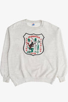 Vintage "Hiawatha Hunting Fishing Club" Sweatshirt (1990s)