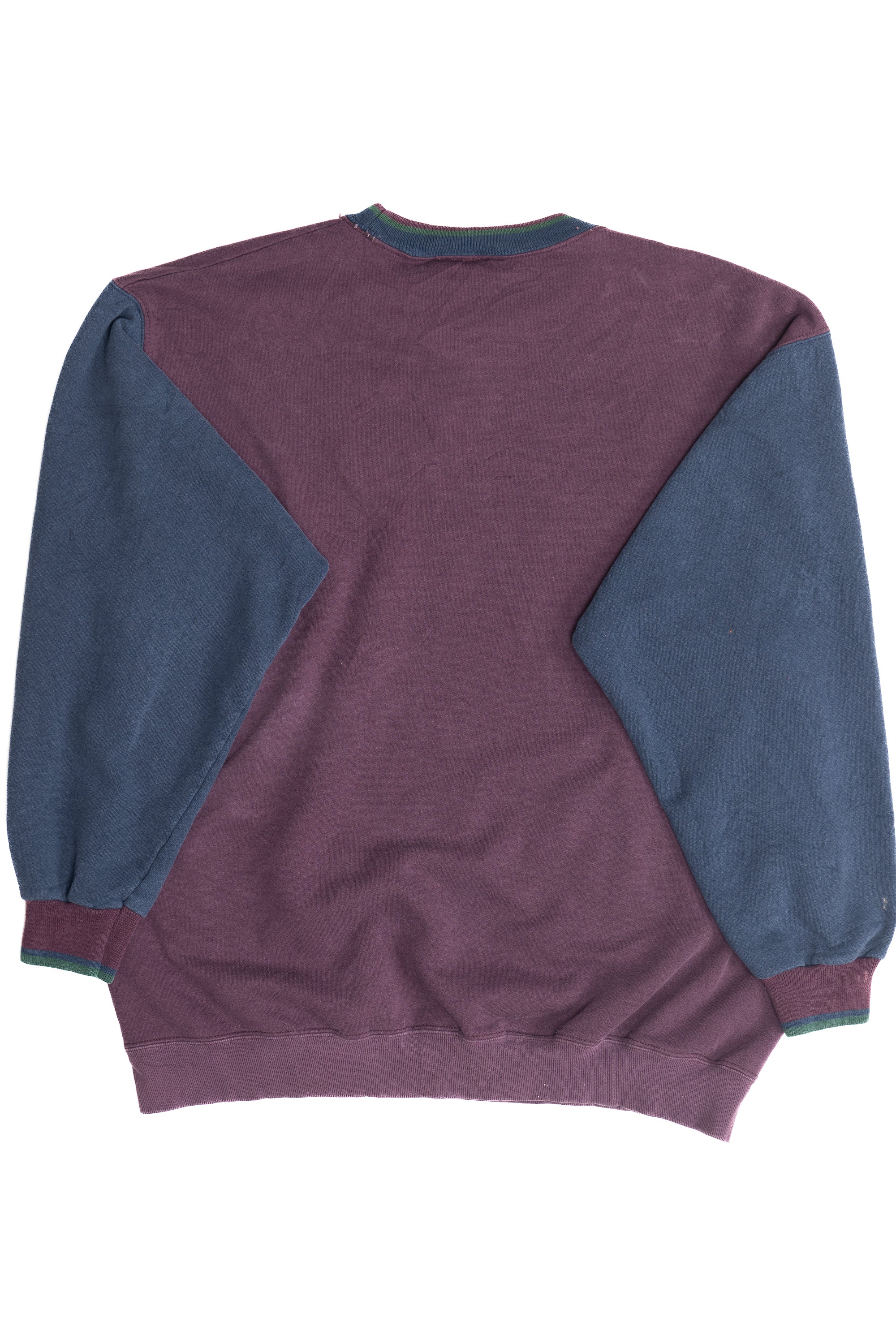 Vintage South Plains College Color Block Sweatshirt (1990s)