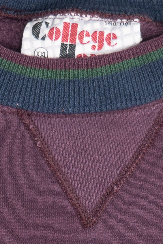 Vintage South Plains College Color Block Sweatshirt (1990s)