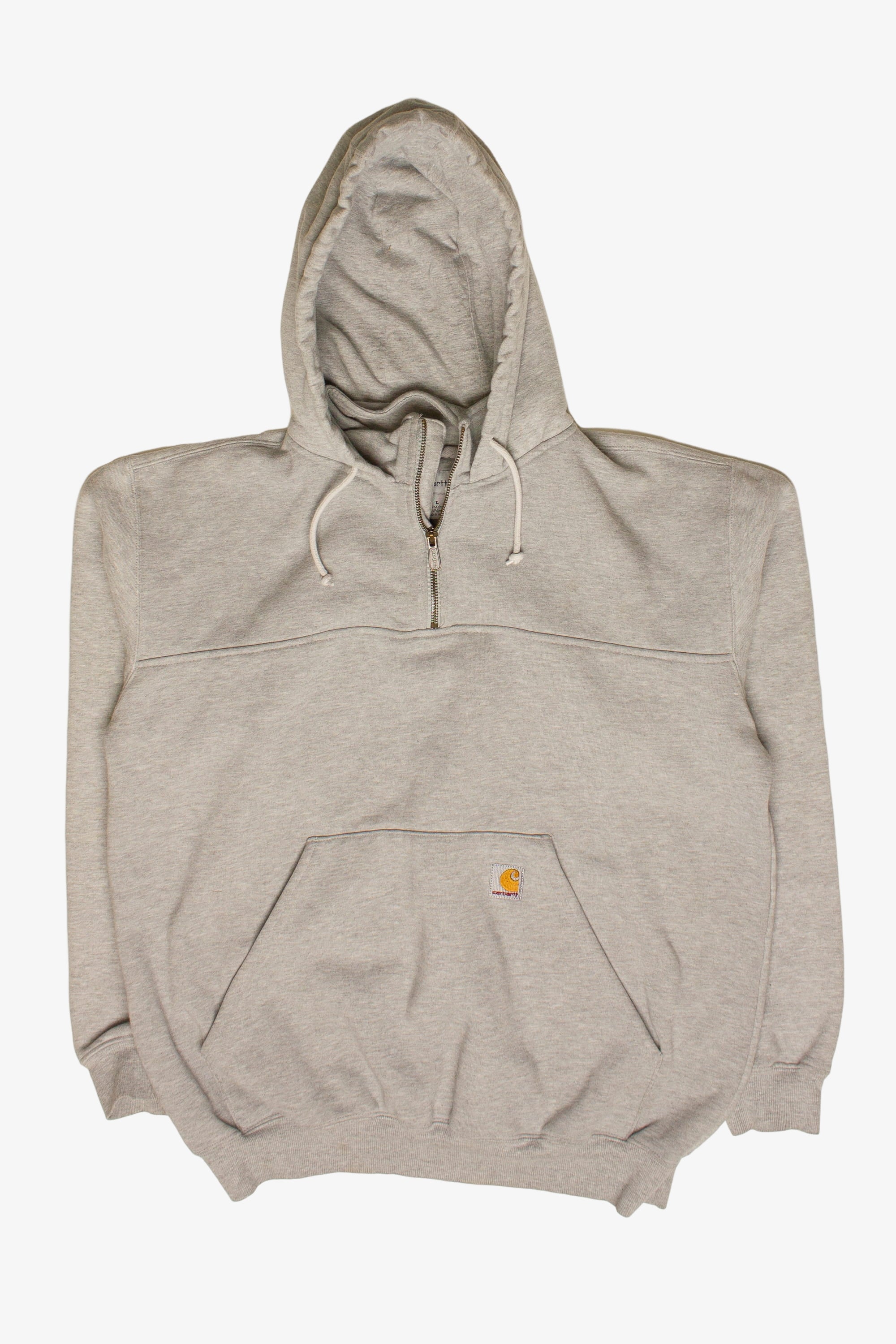 Gray Carhartt Quarter Zip Hoodie (2000s (estimated))