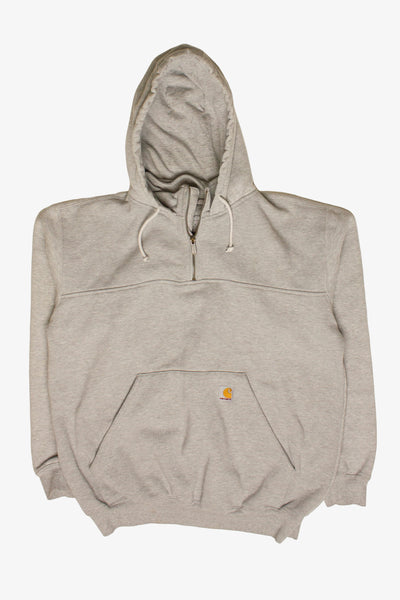Gray Carhartt Quarter Zip Hoodie (2000s (estimated)) – Ragstock