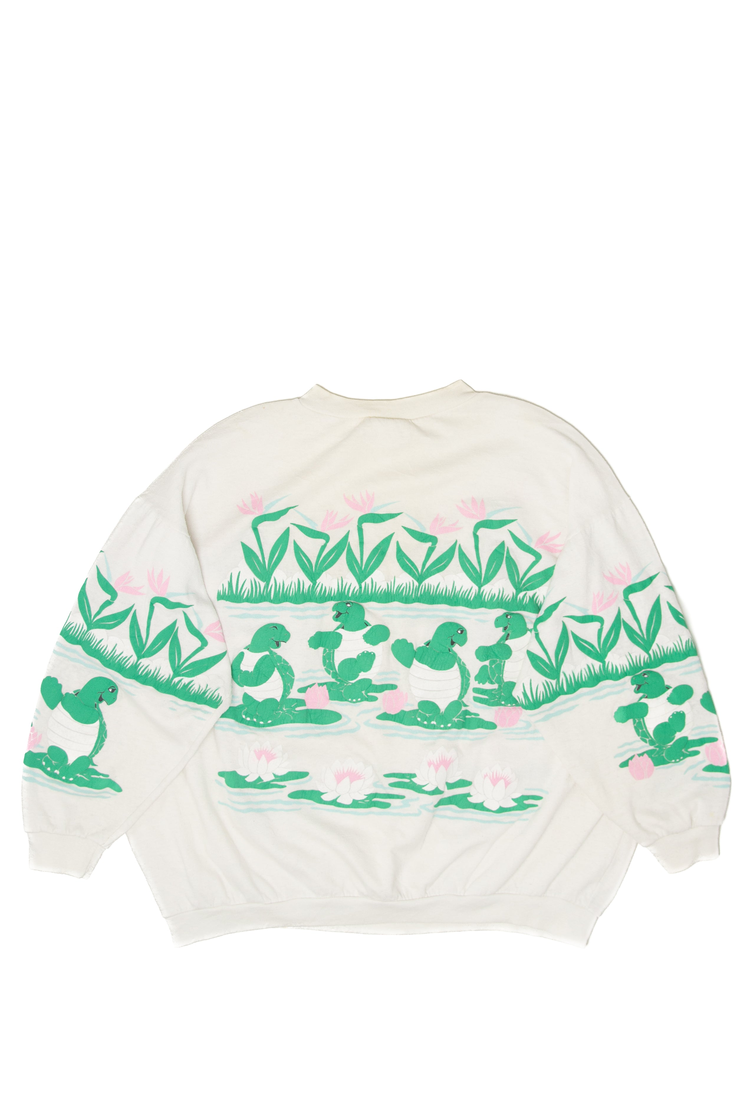 Vintage Turtles In A Pond Sweatshirt