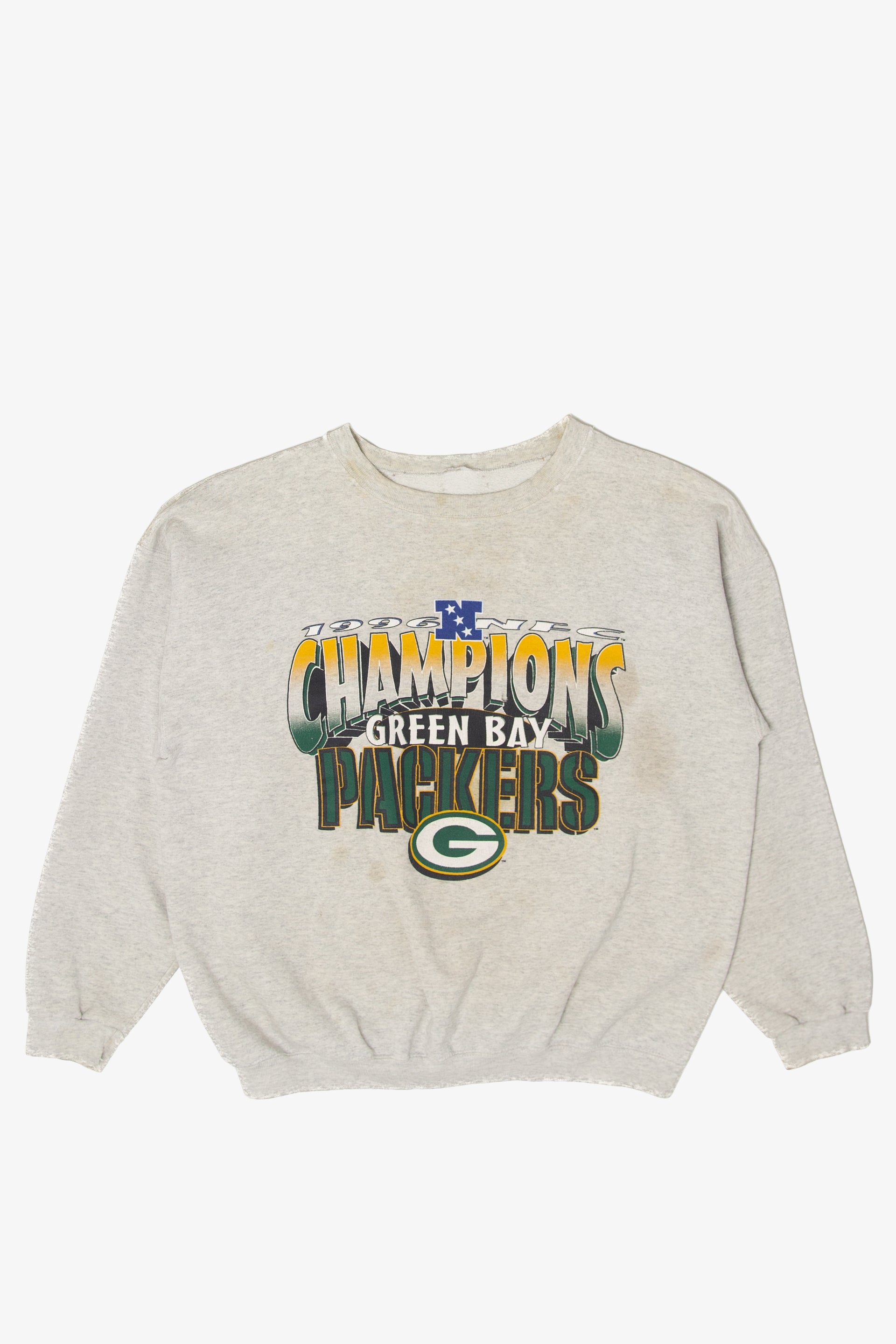 Vintage Green Bay Packers 1996 NFC Champions Sweatshirt (1990s
