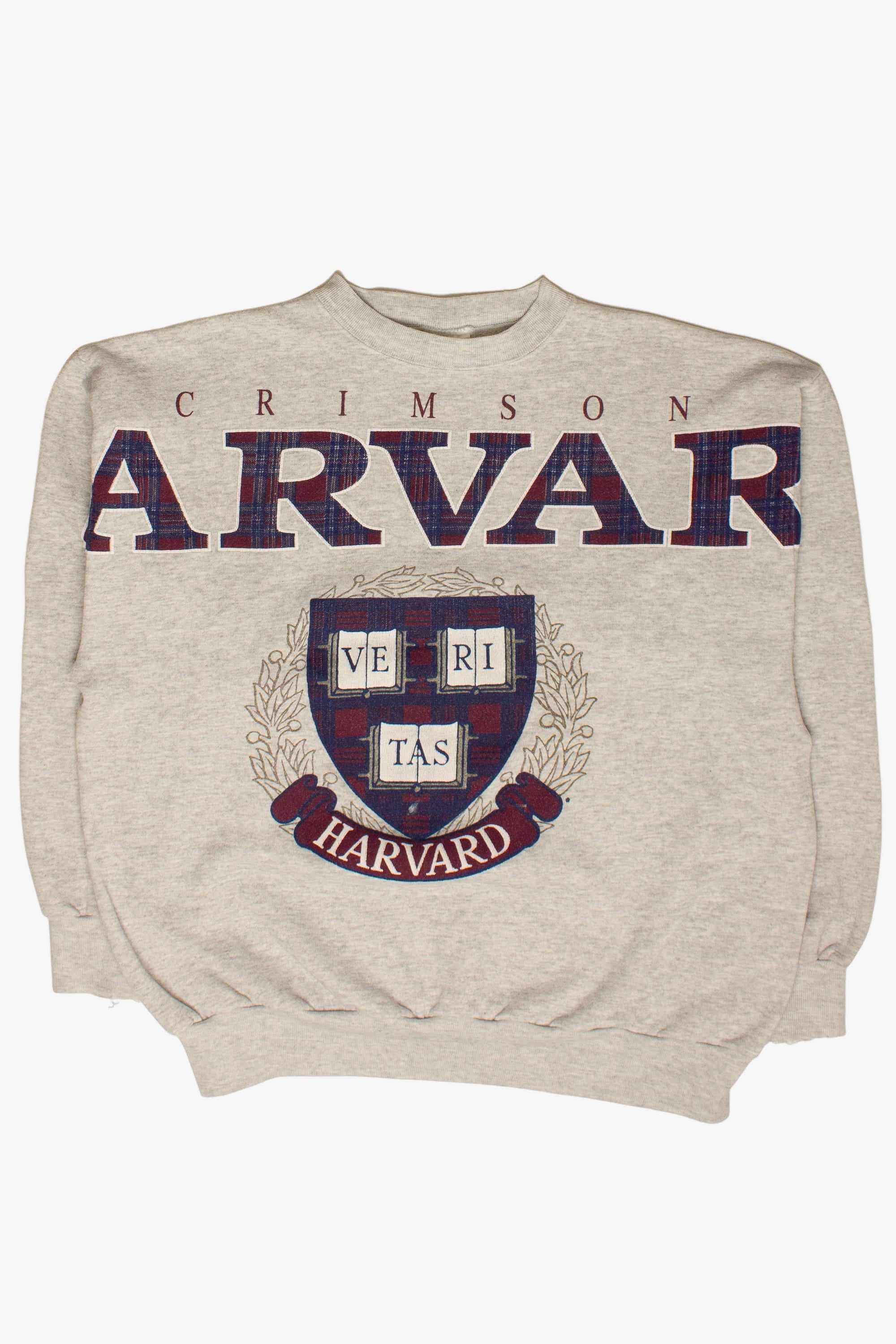Vintage Crimson Harvard Spell Out Sweatshirt (1990s (estimated))