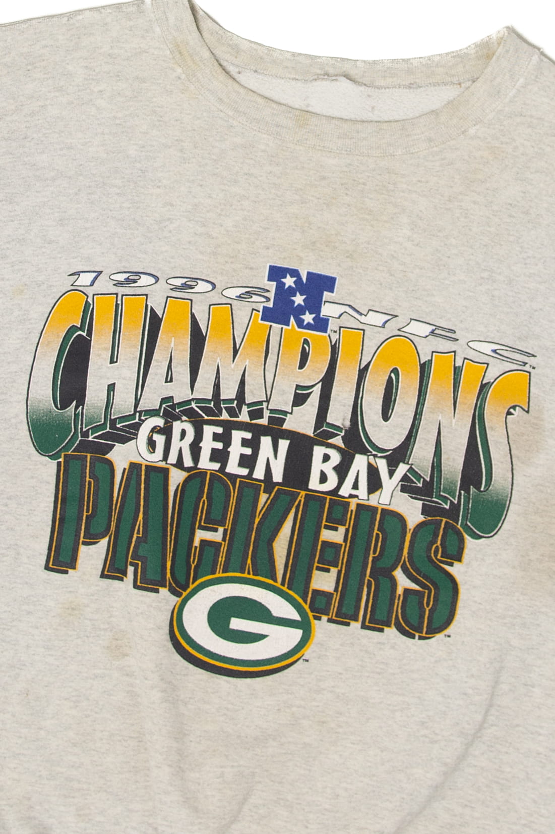 Vintage Greenbay Packers 1996 NFC Champions Sweatshirt (1990s)