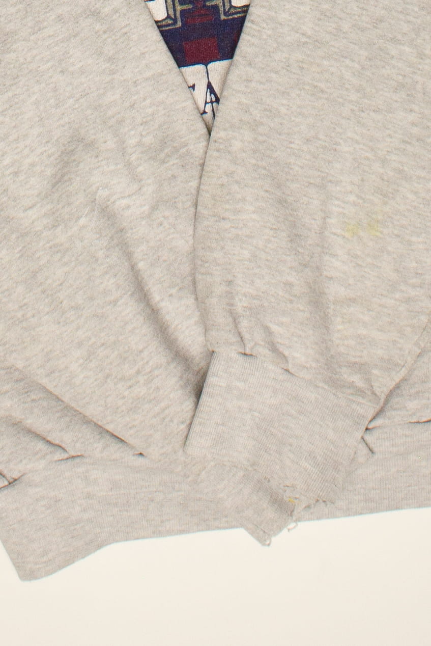 Vintage Crimson Harvard Spell Out Sweatshirt (1990s (estimated))