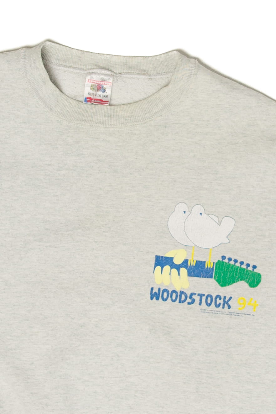 Vintage Woodstock 1994 Staff Sweatshirt (1990s)