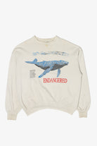 Vintage Endangered Humpback Whale Sweatshirt (1990s)