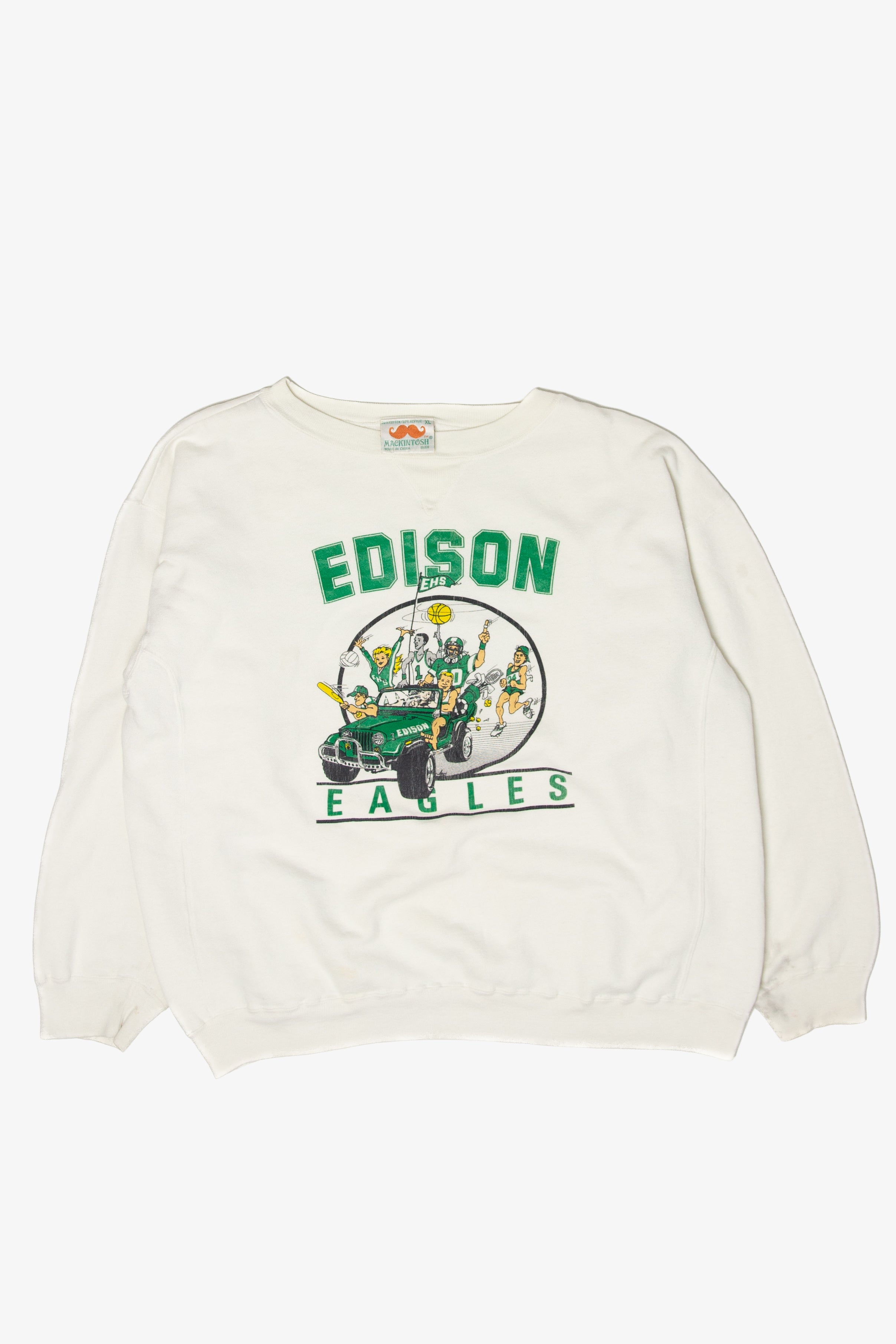 Vintage "Edison Eagles EHS" Sweatshirt (1990s)