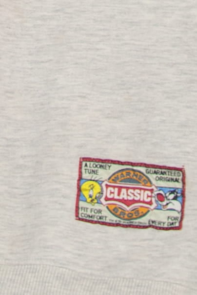 Vintage Embroidered Warner Bros. Looney Tunes Sweatshirt
