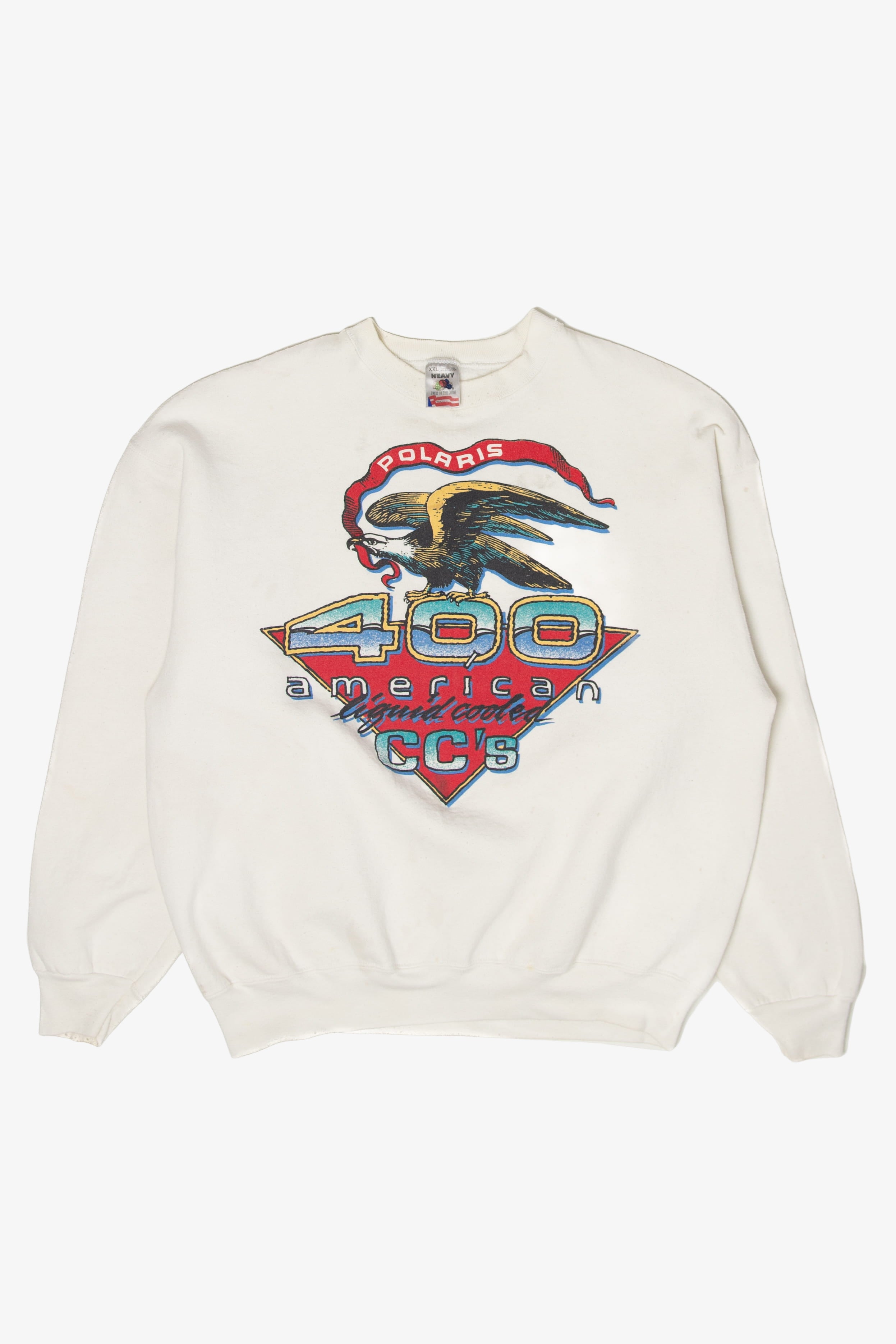 Vintage Polaris 400 American Liquid Cooled CC's Sweatshirt (1990s)