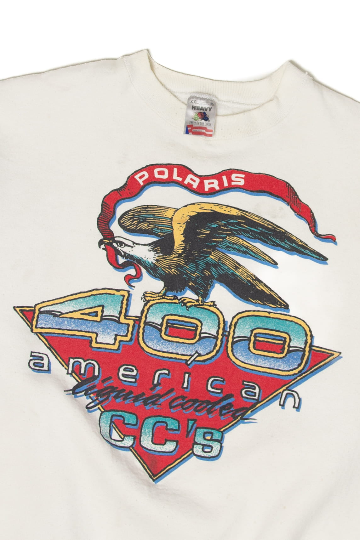 Vintage Polaris 400 American Liquid Cooled CC's Sweatshirt (1990s)